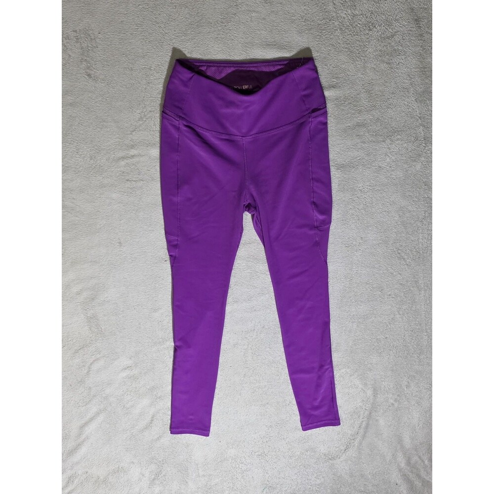 Calia Powerful Leggings Purple Sz Small with pockets